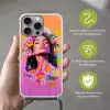 Portret - Bloemenkroon - Vrouw Hoesje iPhone 16 Pro Max met koord klein -sfeer2_NL