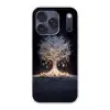 Sneeuwboom  - Lichtjes - Wit - Kleurrijk Telefoonhoesje iPhone 17 Pro klein -3d