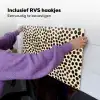 Stippen - Patroon - Zwart Inductie beschemer met haakjes klein 777 -ky-ophangen-nl