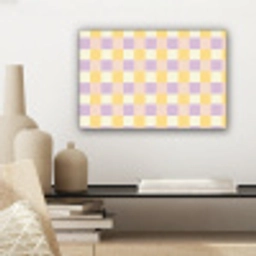 Blokjes - Lila - Geel canvas 2cm klein 34 -sfeer6