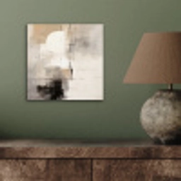 Abstract - Kunst - Grijs aluminium wit klein -sfeer2
