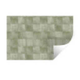 Vlakken - Rustiek - Groen Muursticker klein 286 -3d