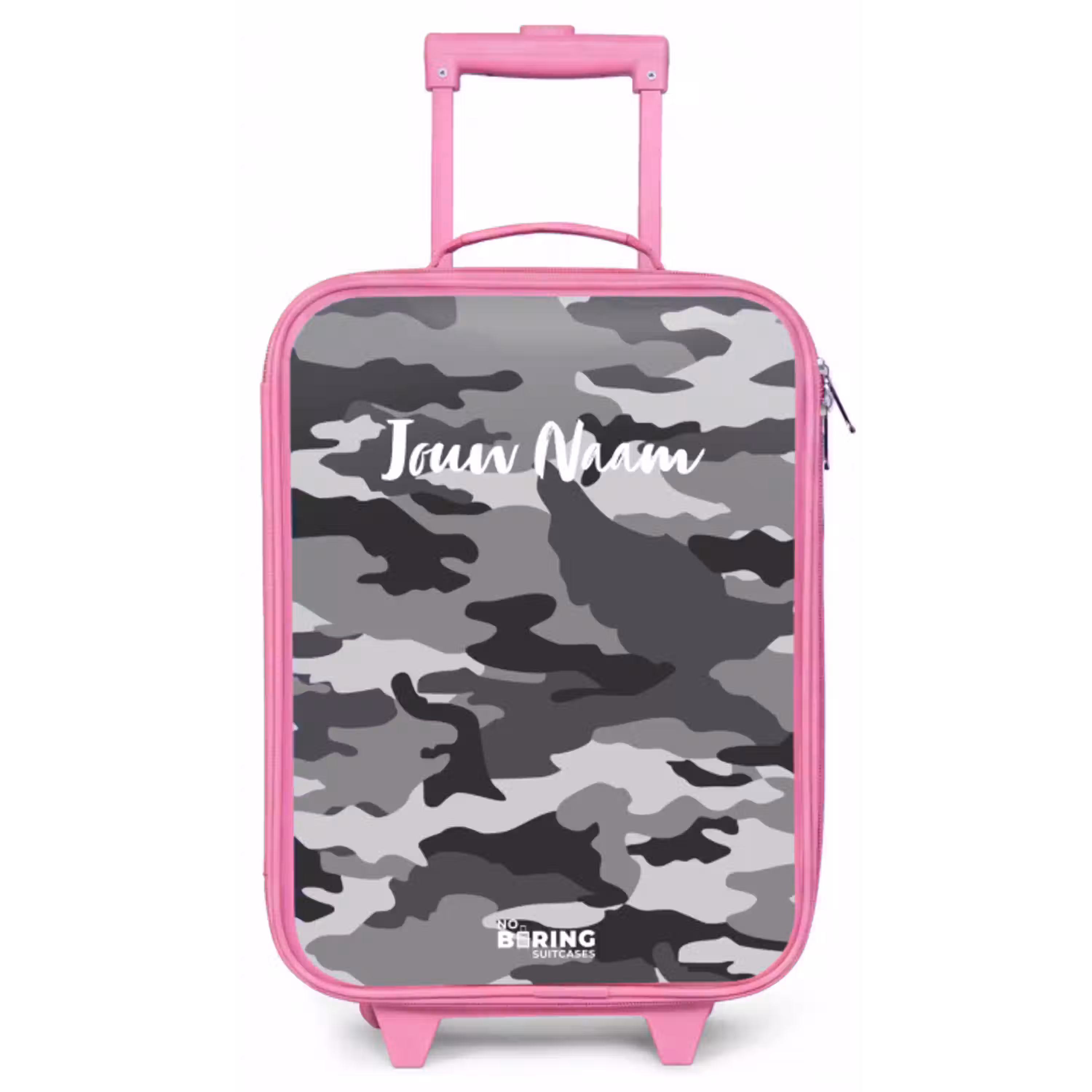 Camogrijs Kinderkoffer - Roze klein -zz3dotto