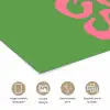 Abstract - Roze - Ciao - Vormen poster papier klein -closeup_NL