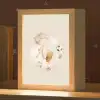Jongen - Beige - Minimalistisch - Voetbal Light Box met kabel klein -zzz_3d_website