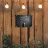Takken - Vaas - Bolletjes - Wit tuinposter los doek klein -sfeer1