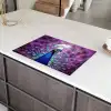 Pauw - Koksmuts - Cool - Paars Inductie beschermer vinyl 3mm klein -sfeer8
