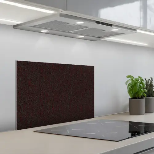 Metaal - Donker - Roest keuken achterwand spatscherm klein 900 -3d_schuin