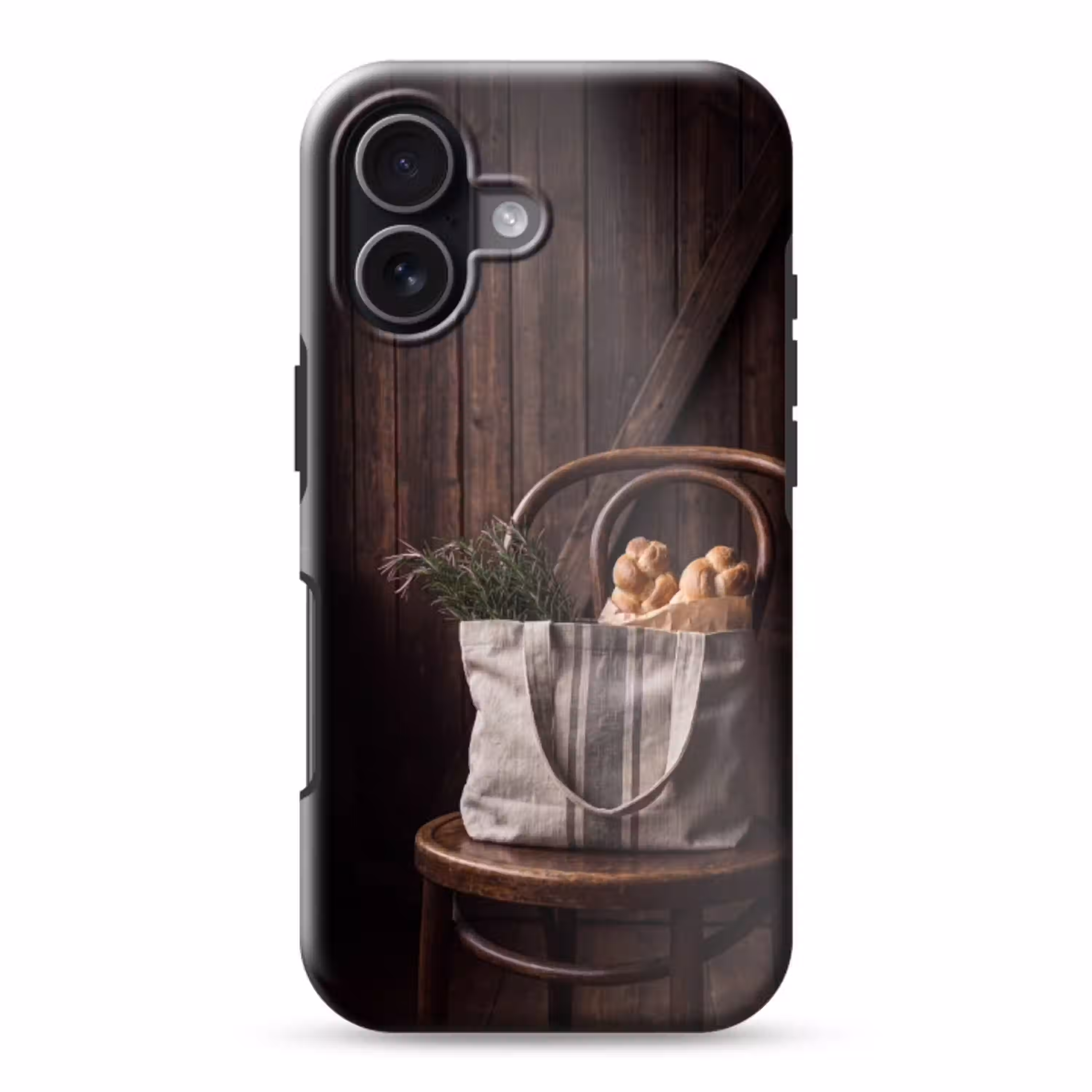 Brood - Kruiden - Eten Toughcase MagSafe Apple iPhone 17 klein -3d