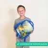 Dino - Schildpad - Jungle Kinderrugzak - Blauw middel -sfeer1_NL