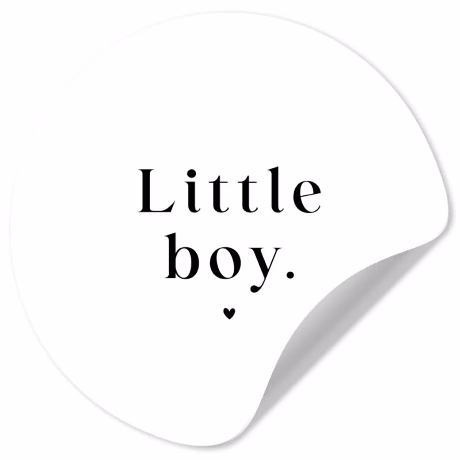 Behangcirkel - Kinderen - Spreuken - Little boy - Quotes - Jongens