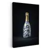 Champagne - Bloemen - Goud - Chique KitchenYeah - Keuken - Canvas klein -3d