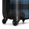 Klassiek geruit patroon in blauw tinten NBS - Handbagage koffer - Unisex middel -wiel