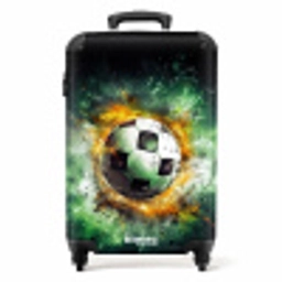 Voetbal on fire NBS - Handbagage koffer - Unisex middel -productfoto_recht