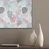 Inductie beschermer - Bladeren - Pastel - Jungle - Afdekplaat voor kookplaat PET vilt klein -sfeer6_closeup