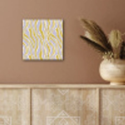 Zebra - Modern - Meerkleurig aluminium wit klein 46 -sfeer4