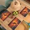 Walvis - Zon - Zee Placemat vinyl groot -zzsfeer5_Kitchenyeah-website