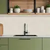 Zandkleurig - Modern - Egaal keuken achterwand 2 middel 871 -sfeer3