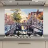 Brug - Stad - Huizen - Boot keuken achterwand spatscherm klein -3d_website
