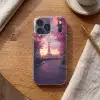 Eiffeltoren - Parijs - Roze Telefoonhoesje iPhone 17 Pro Max klein -sfeer1
