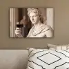 Klassiek - Marmer - Wijn canvas 2cm klein -sfeer3