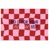 Furture - Geblokt - Rood poster papier klein -3d