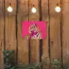 Tijger - Modern - Neon tuinposter los doek klein -sfeer1