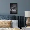 Paard - Magisch - Zwart fotolijst zwart zonder passe partout klein -sfeer3