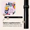 Bloemenkrans - Kleurrijk - Moeder Inductie beschermer vinyl 3mm middel -zzzzzzz-induclip_FR