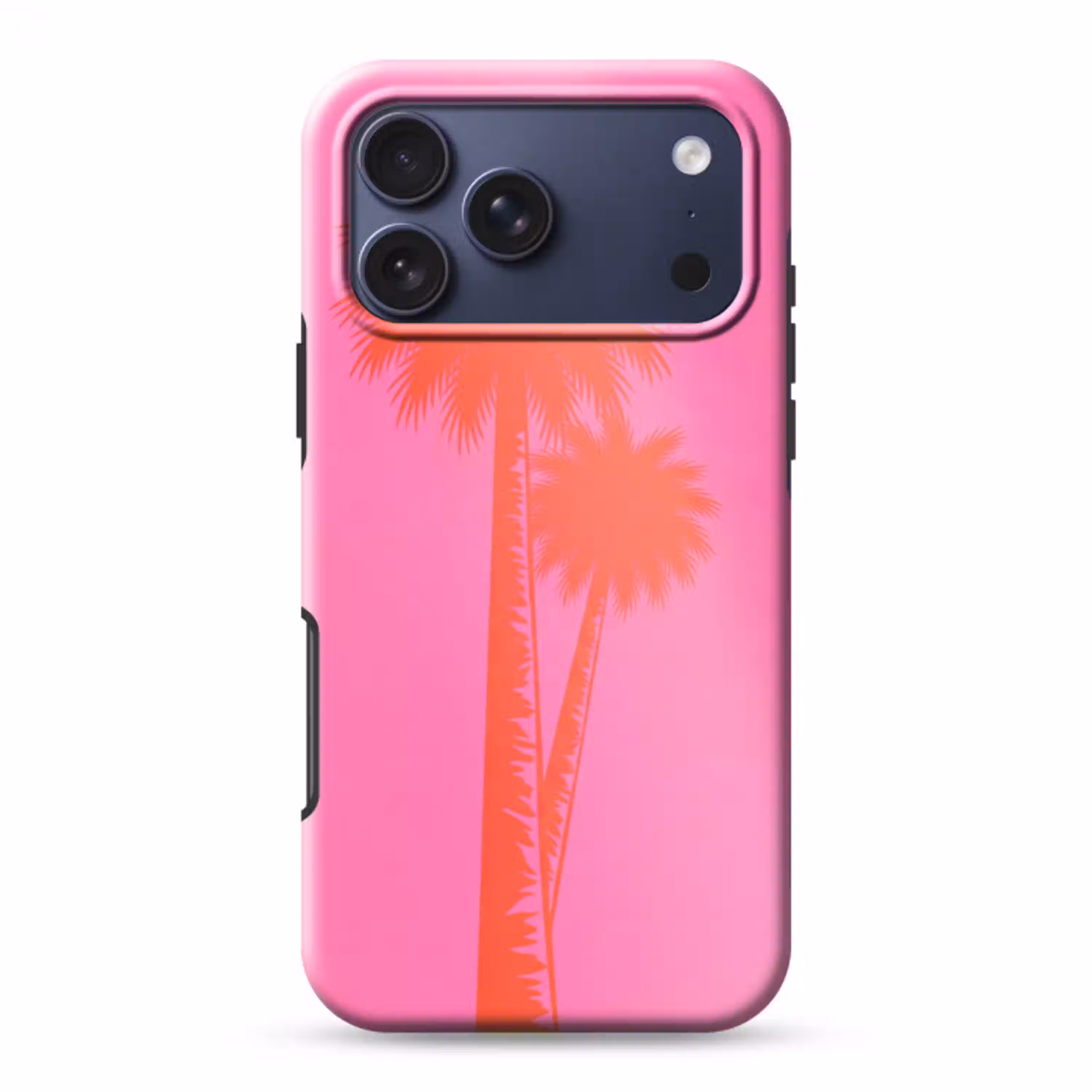 Palmbomen - Modern - Roze Toughcase MagSafe Apple iPhone 17 Pro Max klein -3d