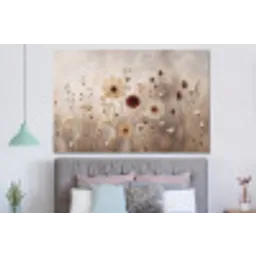 Wilde bloemen - Botanisch - Vintage - Natuur - Rustiek forex 5mm xxl -slaapkamer