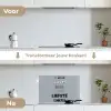 Vaderdag geschenk - Vader - Spreuken - De beste vaders - Quote keuken achterwand spatscherm klein -voor_na_NL