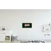Tekstwolk - BLAH BLAH BLAH - Roze textielposter latten blank klein -kinderkamer