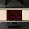 Zwart - Harten - Rood keuken achterwand spatscherm klein 900 -sfeer1