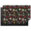 Patroon - Kerst - Symbolen Inductie beschermer vinyl 3mm klein 276 -3d