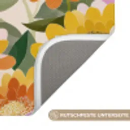 Lelies - Aquarel - Pastel Badmat klein 997 -USP_AntislipDE