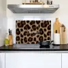 Luipaardprint - Bruin - Courage - Sierlijk Inductie beschemer met haakjes klein -sfeer2
