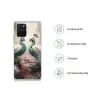 Pauwen - Pauwenveren - Vogels - Bloemen - Natuur Telefoonhoesje Samsung Galaxy S10 Lite klein -specsS10Lite