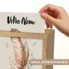 Veer - Bohemian - Boho - Pastel kleuren Light Box met kabel (Kinderlampje) klein -USP_websiteprintFR