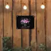 Neon - Vaas - Bloemen tuinposter los doek klein -sfeer1