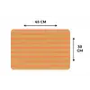 Zee - Rood - Geel - Strepen Placemat vinyl groot 368 -specs