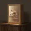 Chocolade - Macarons - Eten - Snoep Light Box met kabel (Tafellamp) klein -z3d_website