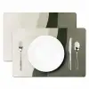 Japandi - Groen - Abstract - Modern Placemat vinyl groot -zzsfeer2_Kitchenyeah-website