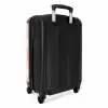 Abstract - Lichtroze vormen NBS - Handbagage koffer - Kinderen Unisex middel -achterkant