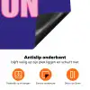 Moeder - Tekst - Blauw - Hartje Inductie beschermer vinyl 3mm middel -zzzzzzz-td-onderkant