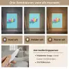 Blauw - Snoep - Regenboog Light Box met kabel (Tafellamp) klein -USP_lichtkleurNL