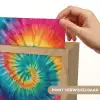 Regenboogkleuren - Tie dye - Light Box met kabel (Kinderlampje) klein -USP_websiteprintNL