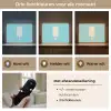 Ijsje - Stokje - Sprinkles - Lichtblauw Light Box met batterij (Wandlamp) middel -USP_lichtkleurNL