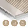 Symmetrische bocht - Koperkleurig plexiglas 5mm klein -sfeer2