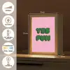 Yes fun - Groen - Roze Light Box met kabel (Tafellamp) klein -USP_NL